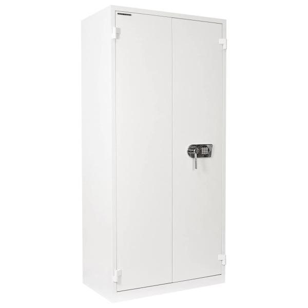 Rottner Stahlbüroschrank Office 3 Premium Elektronikschloss lichtgrau T05034